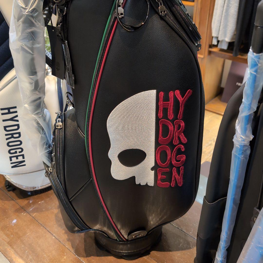 ジ*ン様 HYDROGEN スカルデザイン キャディバッグ