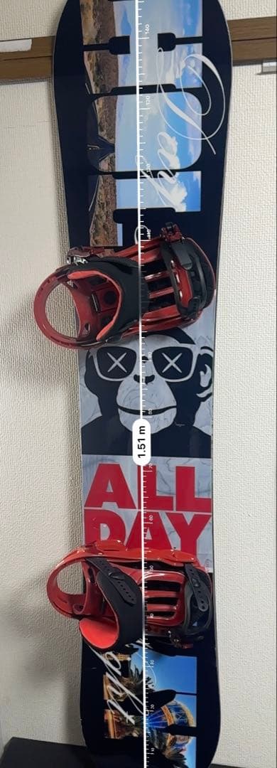 HOLIDAY スノーボード SALOMONバインディングセット