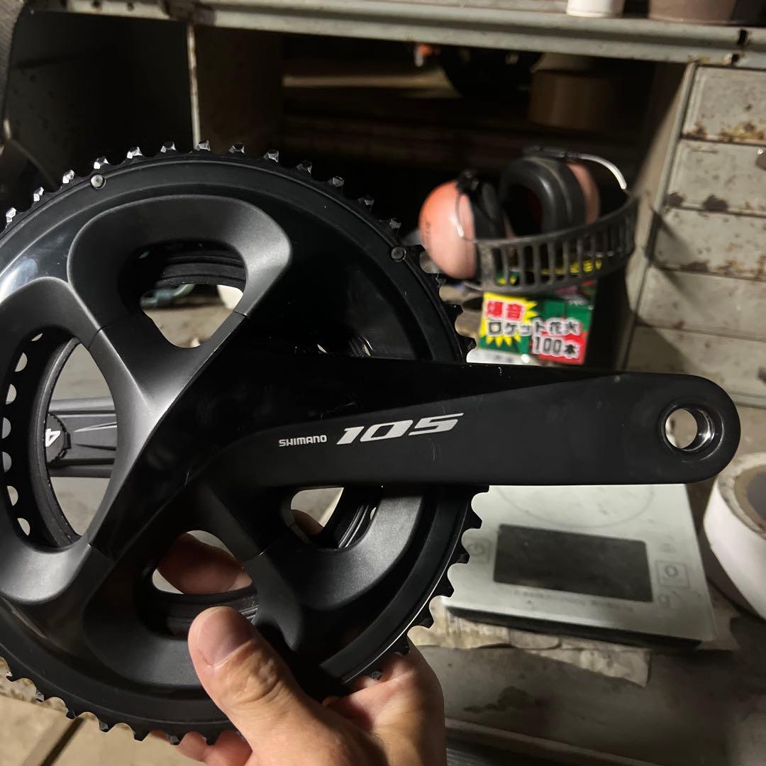 パワーメーター 4iii 105 FC-R7000 クランクセット 165mm