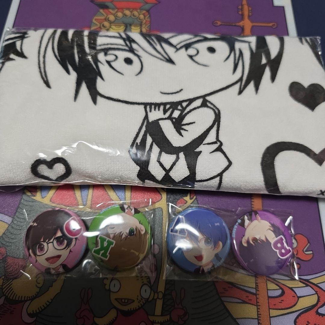 梵人 ちゃげぽよn.k 3821 缶バッジ ラバーバンド ポストカード