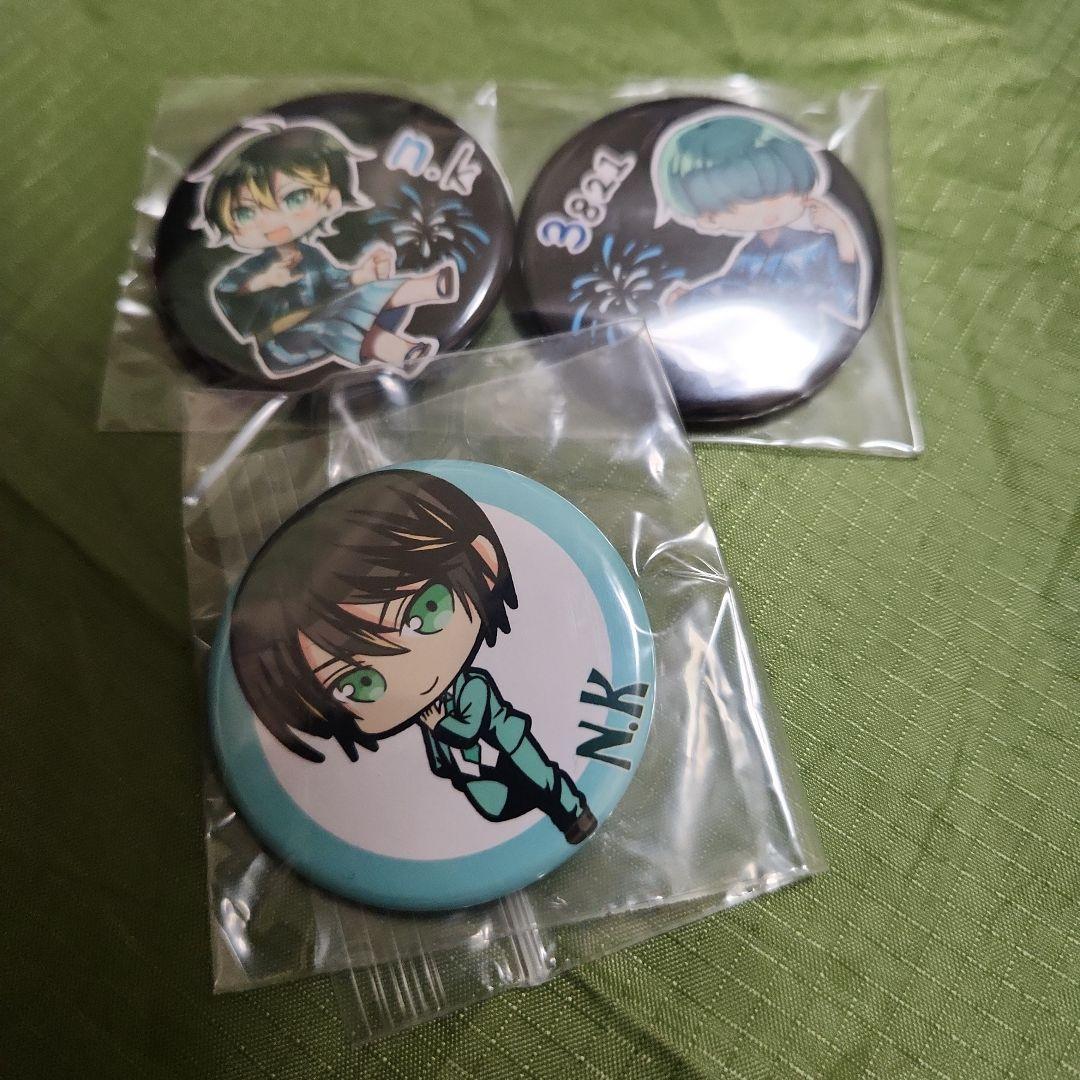 梵人 ちゃげぽよn.k 3821 缶バッジ ラバーバンド ポストカード