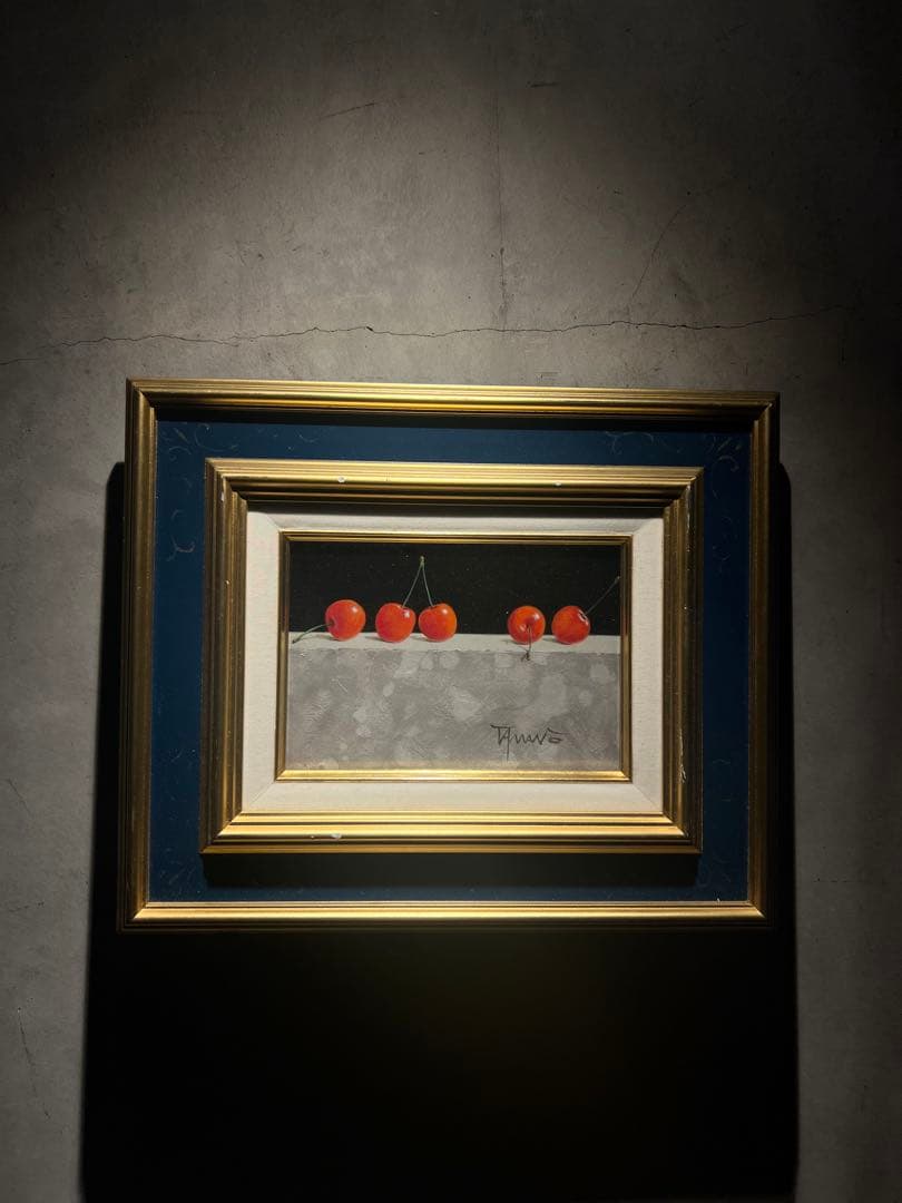 リアリズム　【静物画】　肉筆油彩画