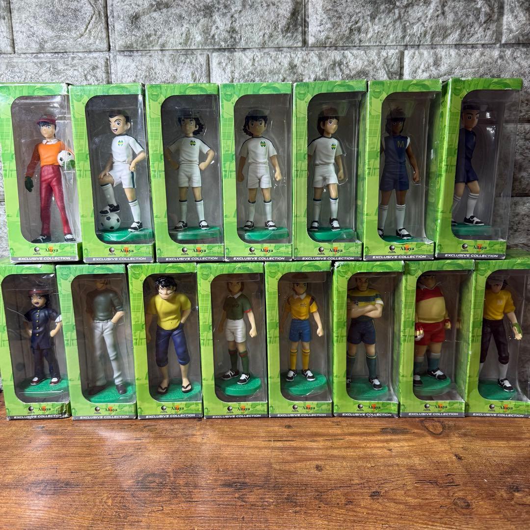 現地フランス購入 キャプテン翼 海外版 フィギュア Altaya製 15個セット