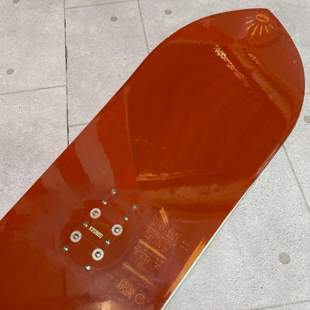 ★K2 HAPPY HOUR ケーツー　スノーボード　スノボ板　151㎝ メンズ