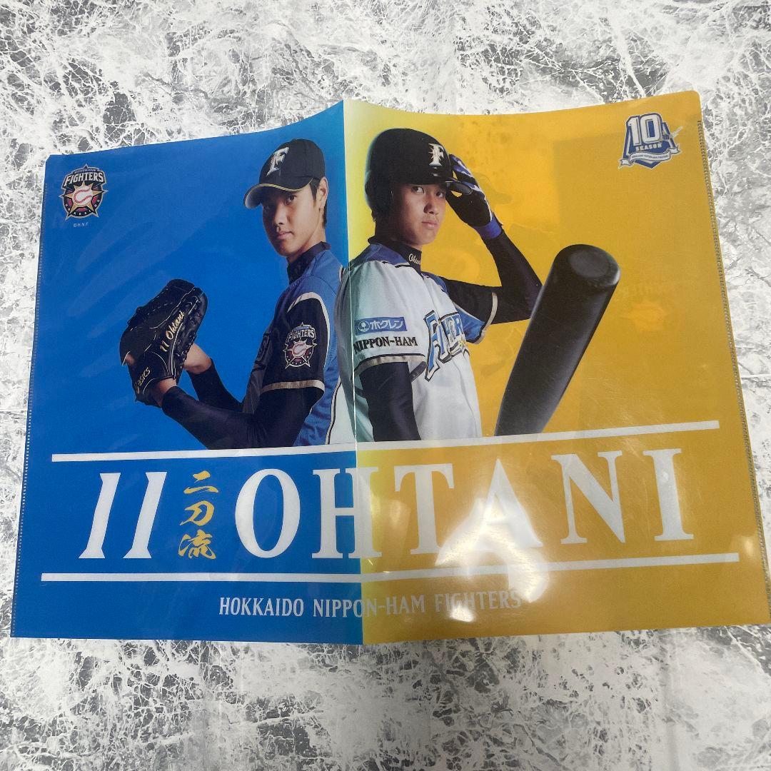 希少激レア日ハム大谷翔平グッズまとめ売り　雑誌　観戦証明書　クリアファイル　野球