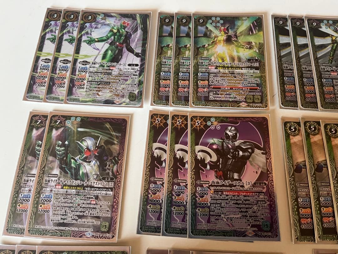 バトスピ　仮面ライダーW ダブル　デッキ