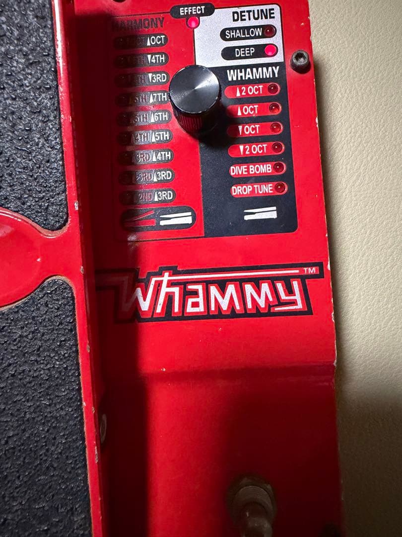 ギターエフェクターDigiTech Whammy ACアダプター付き