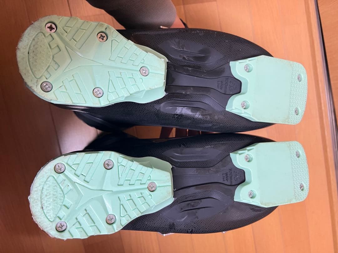 Salomon スキー板・ストック + Atomic ブーツ＋収納バッグ