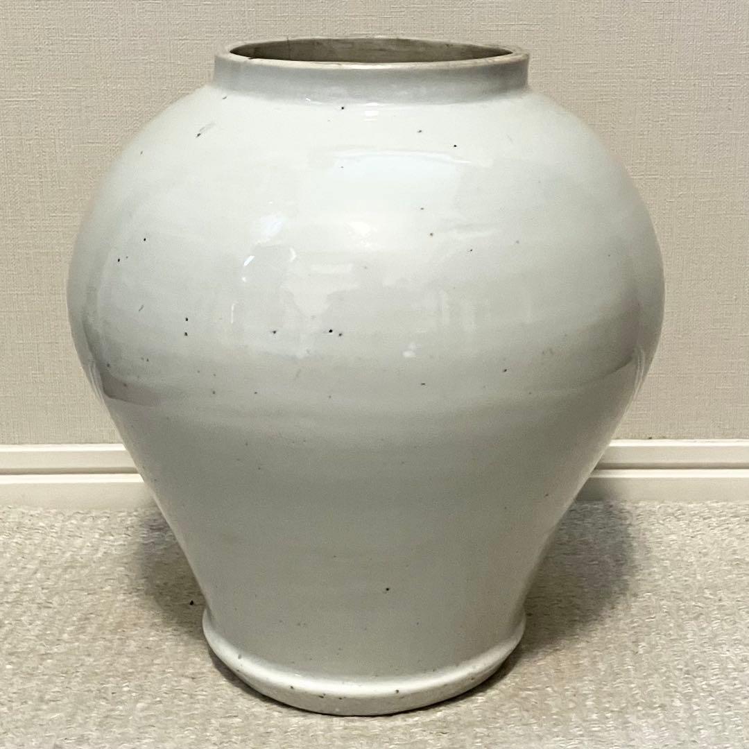 伊万里 古伊万里 白磁 壺 花器 花瓶 骨董 民藝