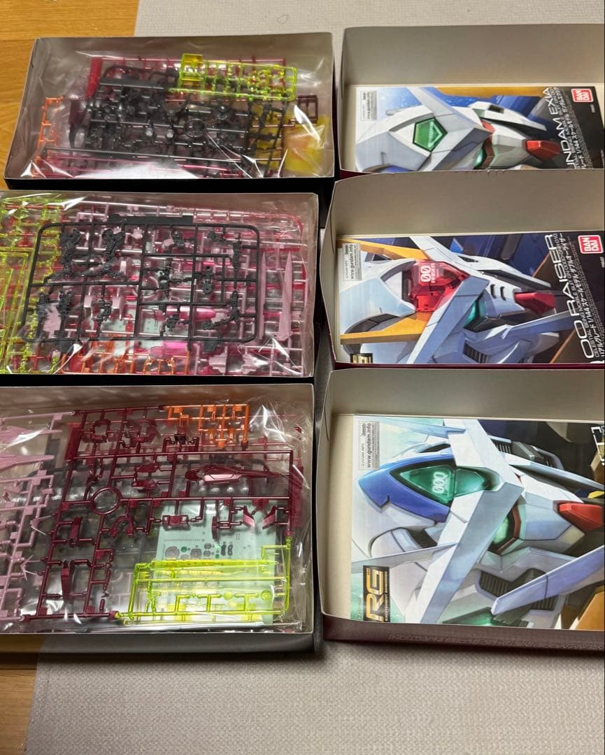 RG 1/144 ガンダム ダブルオーセット