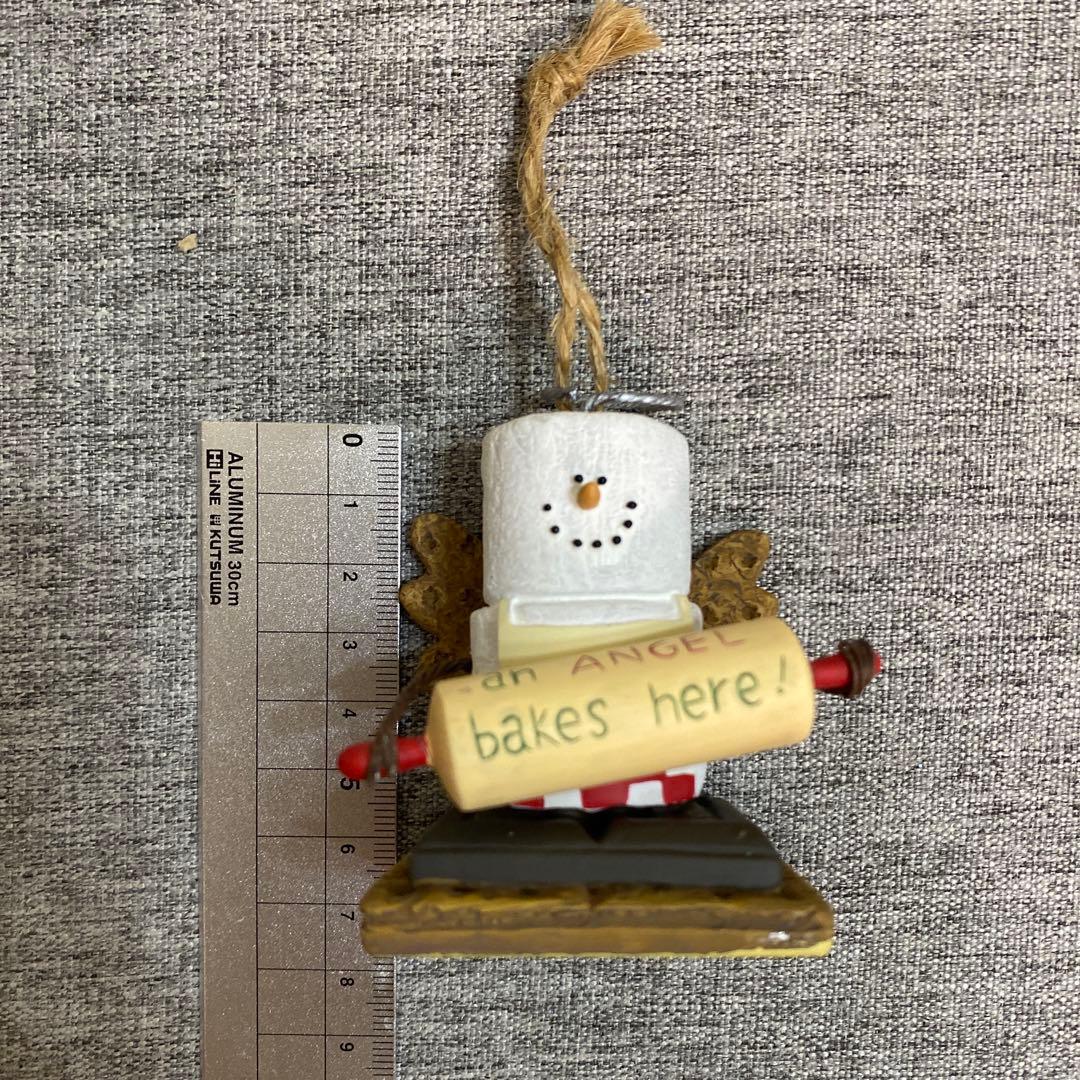 こ*ん様 雪だるまのクリスマスオーナメント7体