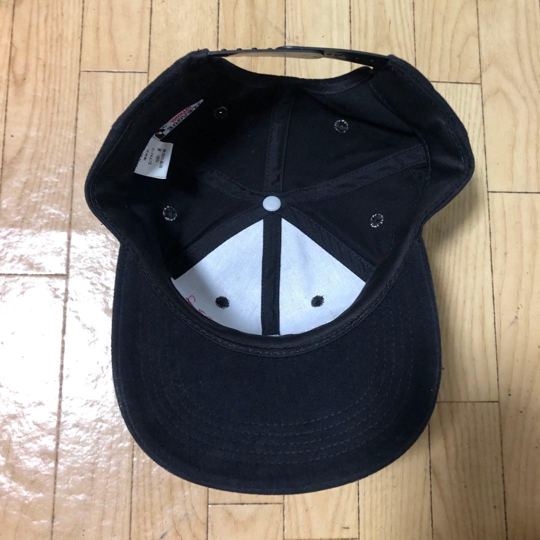 90s Jリーグ 鹿島アントラーズ ビンテージ キャップ 黒