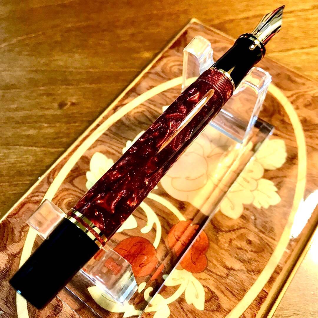 ☆超極上美品☆書き味抜群☆美しいパーカー万年筆デュオフォールド【センテニアル】