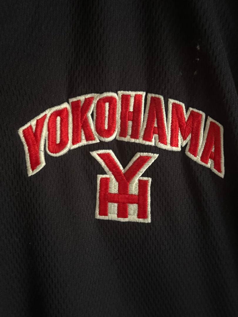 神奈川の強豪横浜高校　半袖ユニフォーム 紺