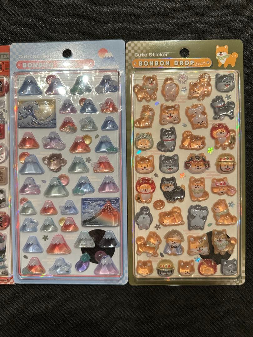 【正規品】ボンボンドロップシール　和柄　コンプリートセット