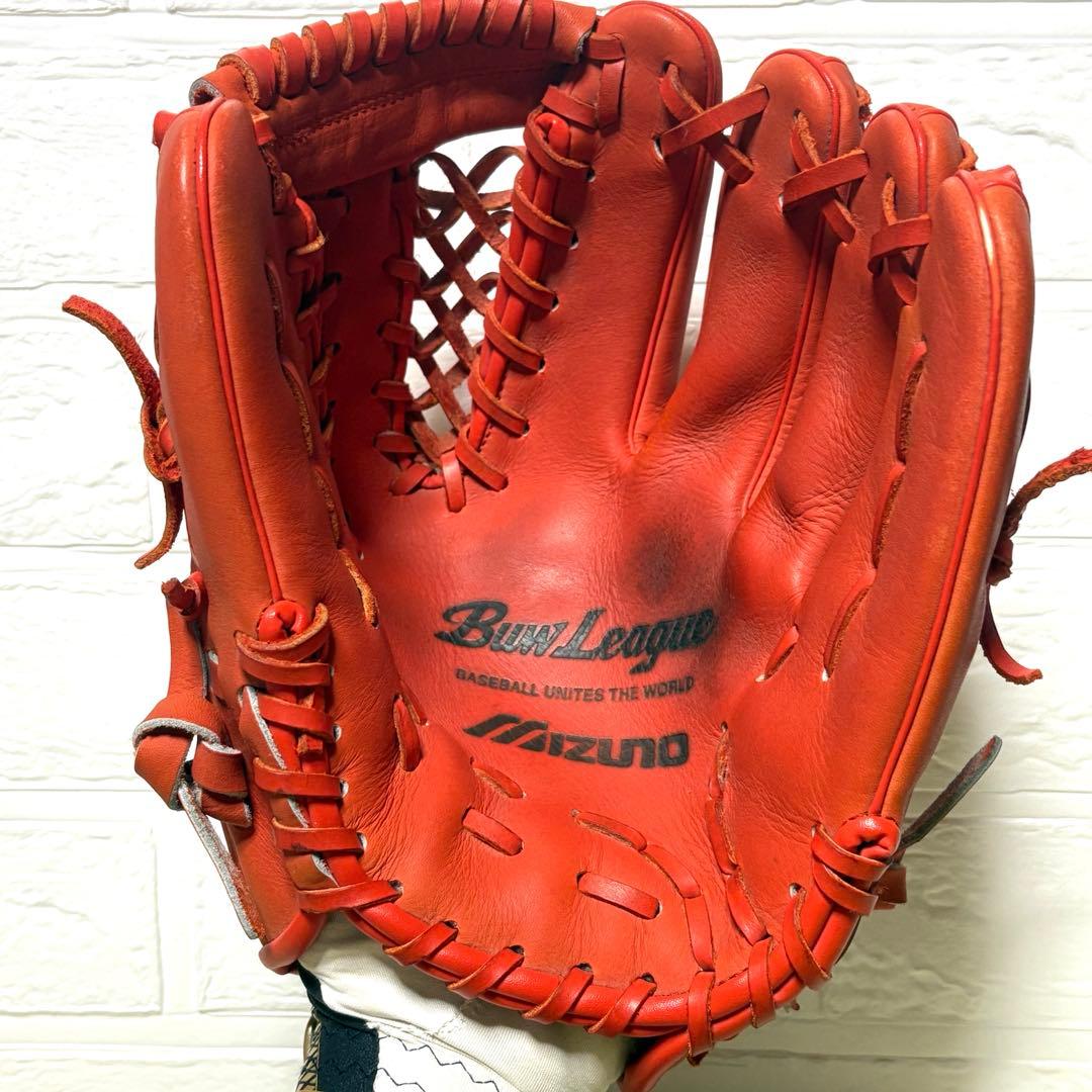 【美品】MIZUNO BuwLeague 軟式 グローブ ミズノ ビューリーグ