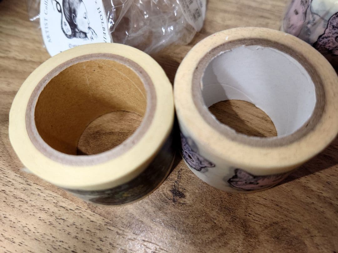 ヒグチユウコ　　猫　角缶　ラデュレ　　マスキングテープ　ネコ/キノコ　メモ