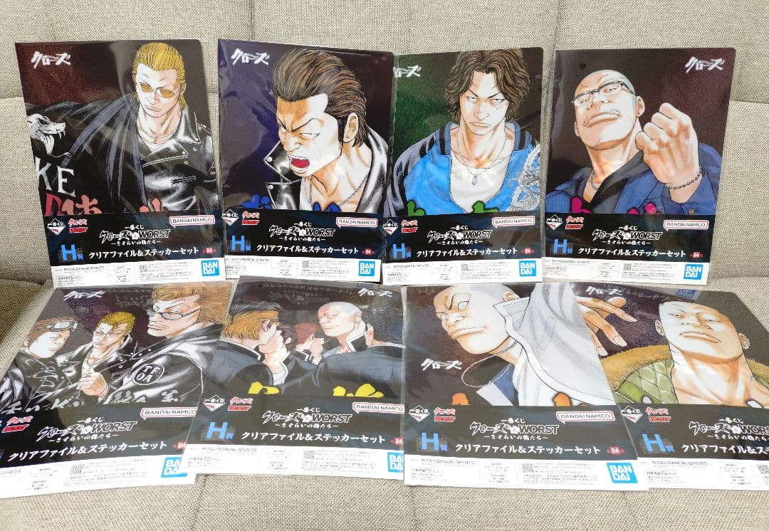 一番くじ　クローズ＆WORST 〜さすらいの鴉たち〜 A賞B賞C賞ラストワン賞