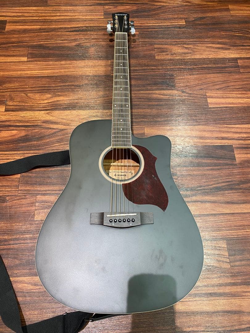 ✴️即購入不可コメント必須 Donner DAG-1CB ギター マットブラック