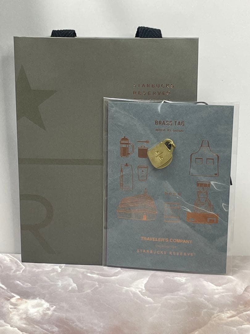 スターバックス　ロースタリー　トラベラーズノート　パスポートサイズキャメルセット