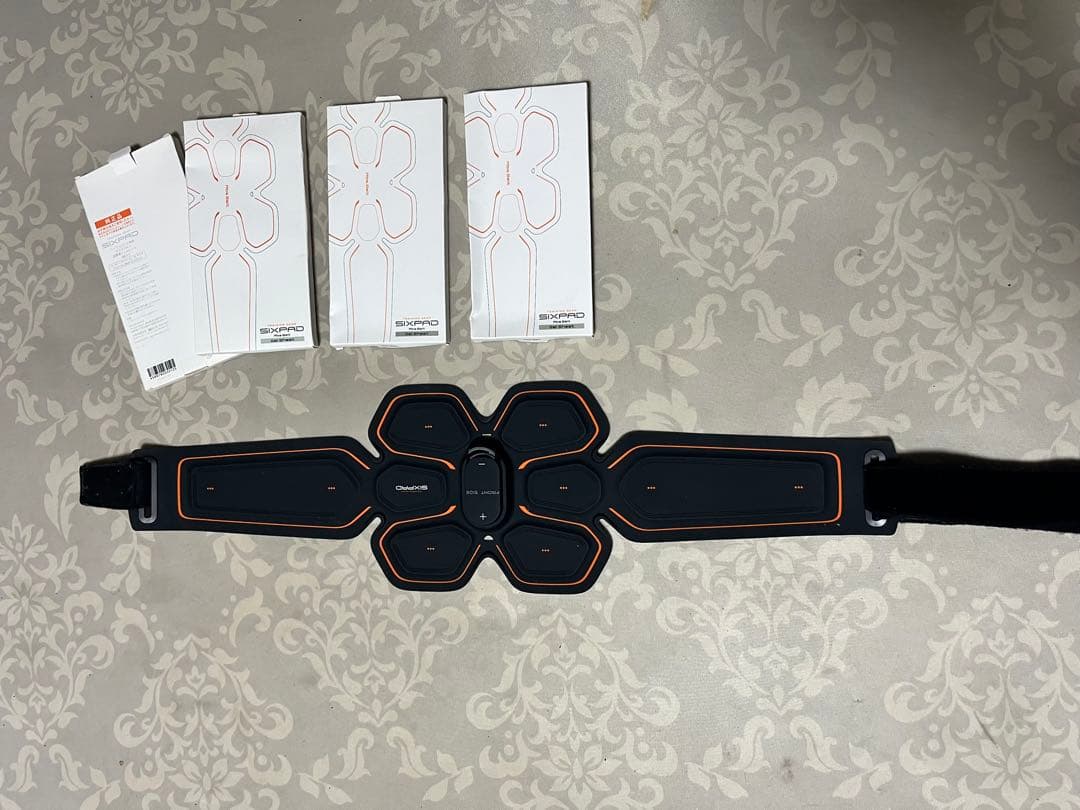 SIXPAD「Abs Belt」&「Chest Fit」セット：ジェルシート付