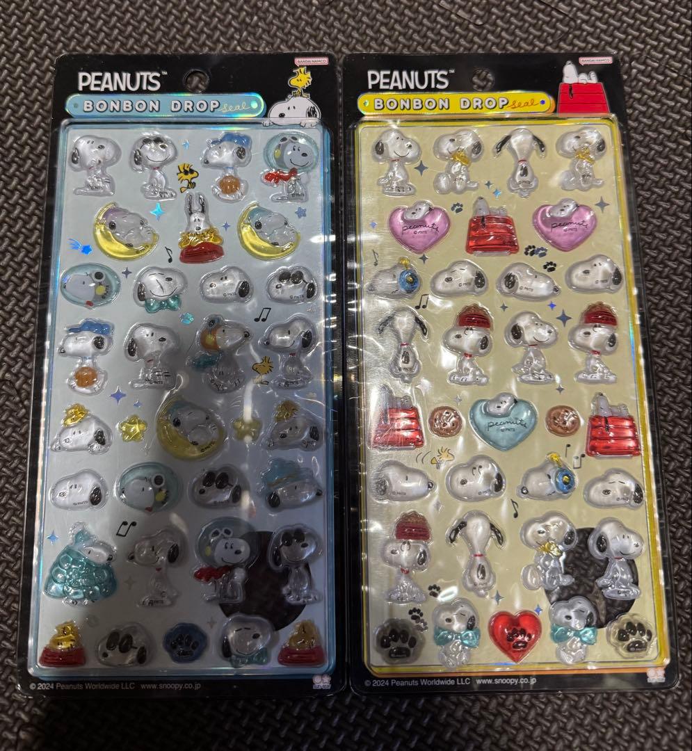 正規品スヌーピーボンボンドロップシール7 種セット