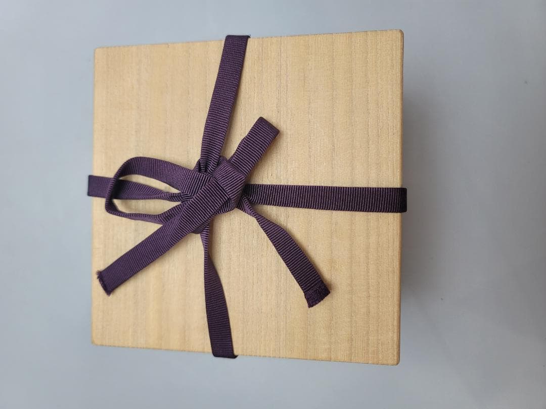 浜田晋作 造 地釉茶碗 共箱 未使用 DT552