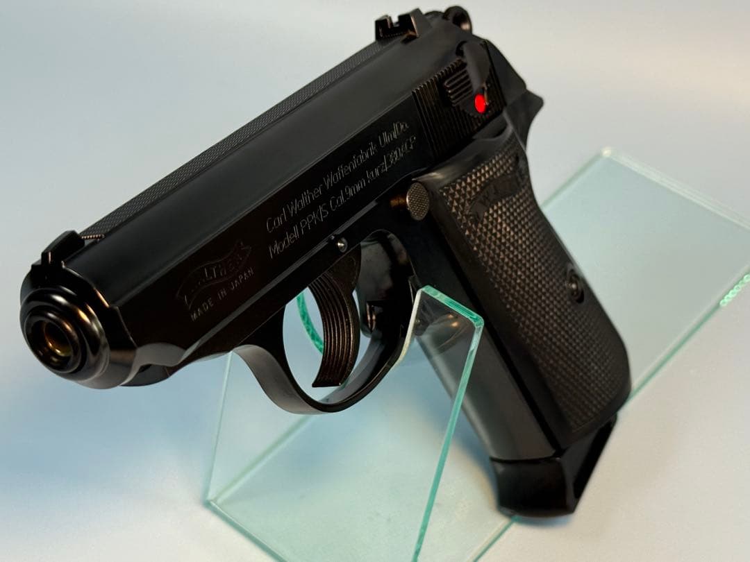 マルゼン製ワルサーニューPPK/Sブラックメタルモデル（ガスブローバック）