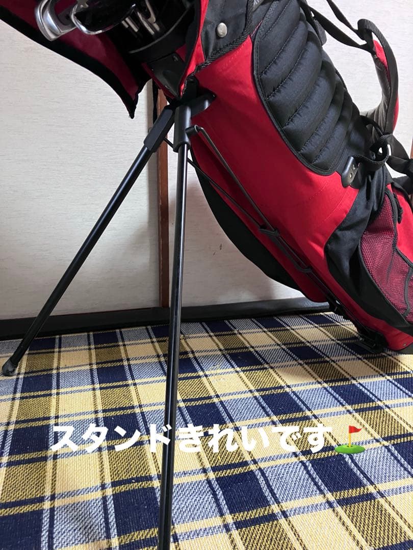 メンズ右利き初心者用　ゴルフクラブセット　ナイキ　キャディバッグ付き