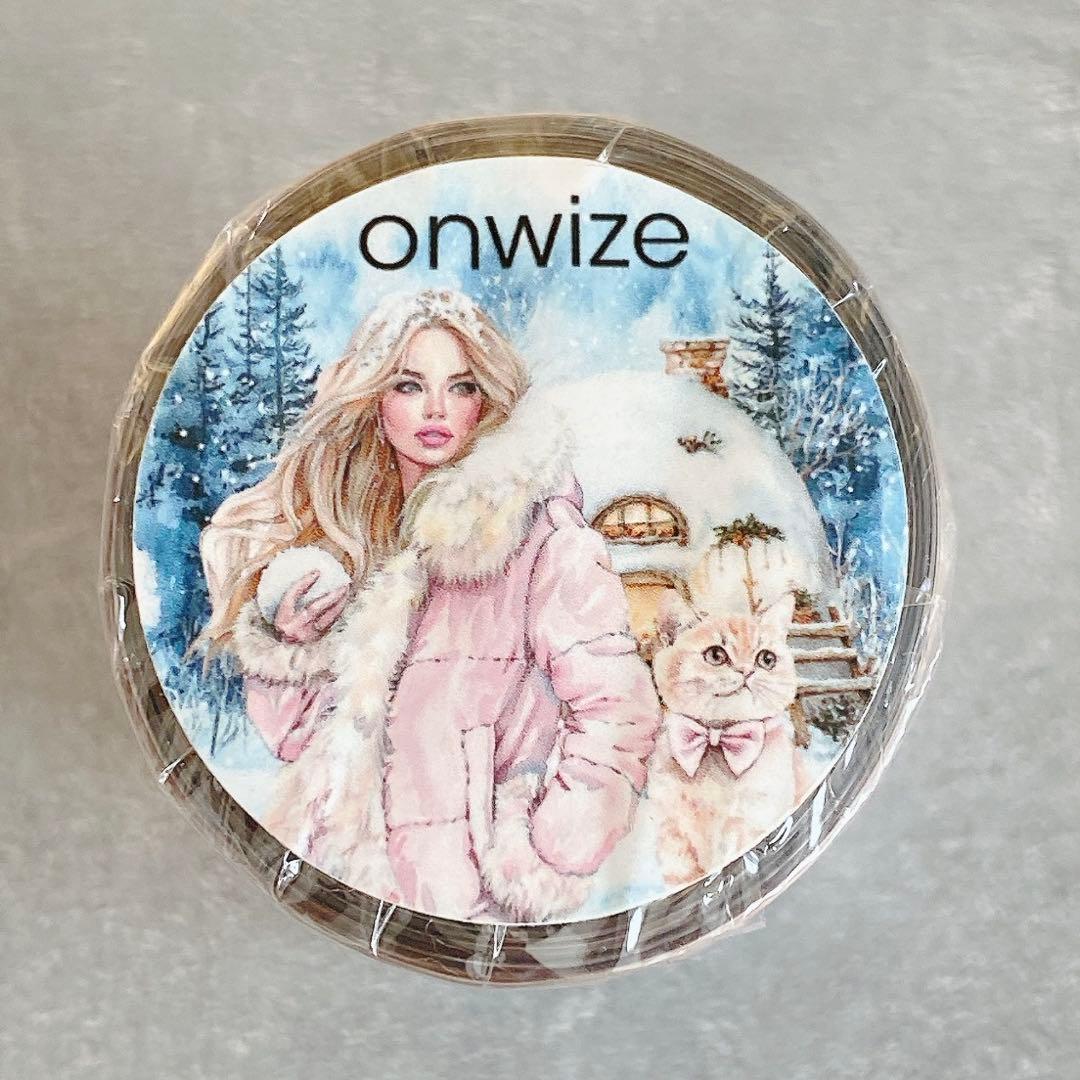 onwize 海外マスキングテープ　マステ 【2104】