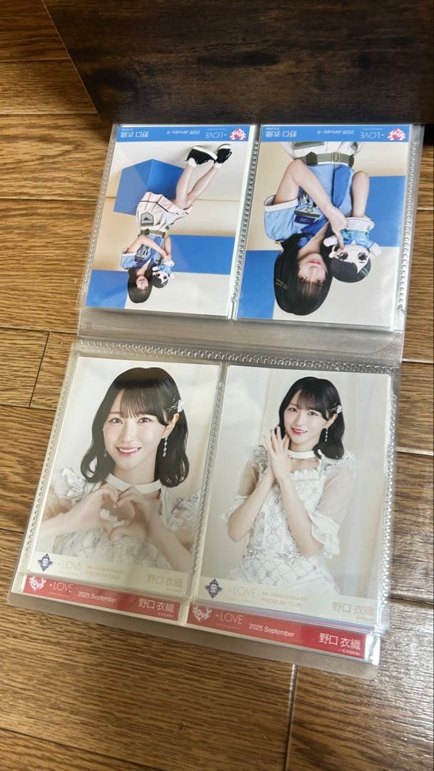 ＝LOVE 野口衣織 生写真コンプ11セット ミニフォト IDフォト