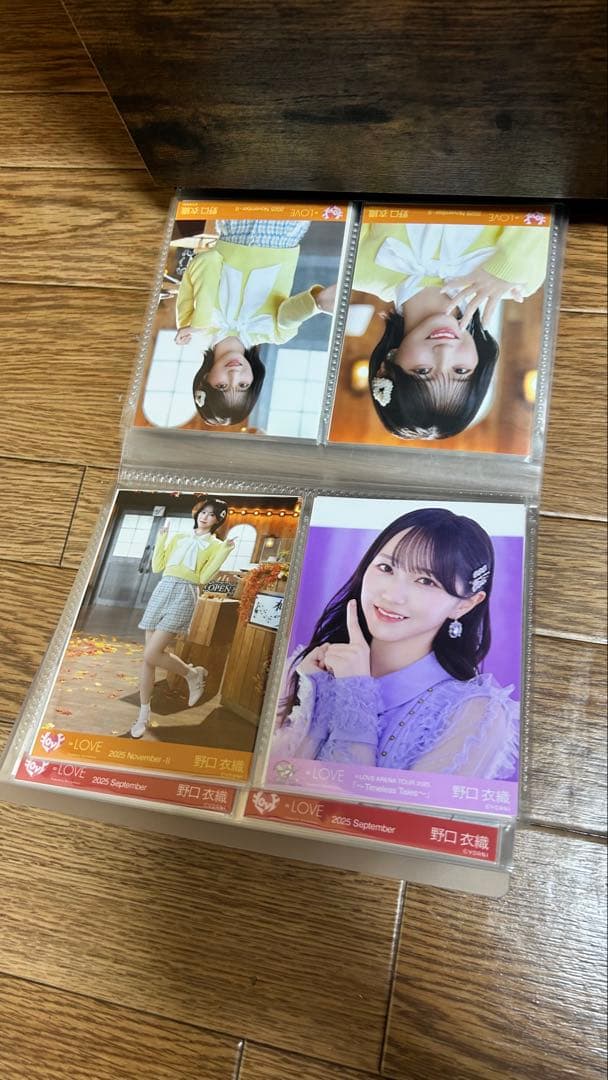 ＝LOVE 野口衣織 生写真コンプ11セット ミニフォト IDフォト