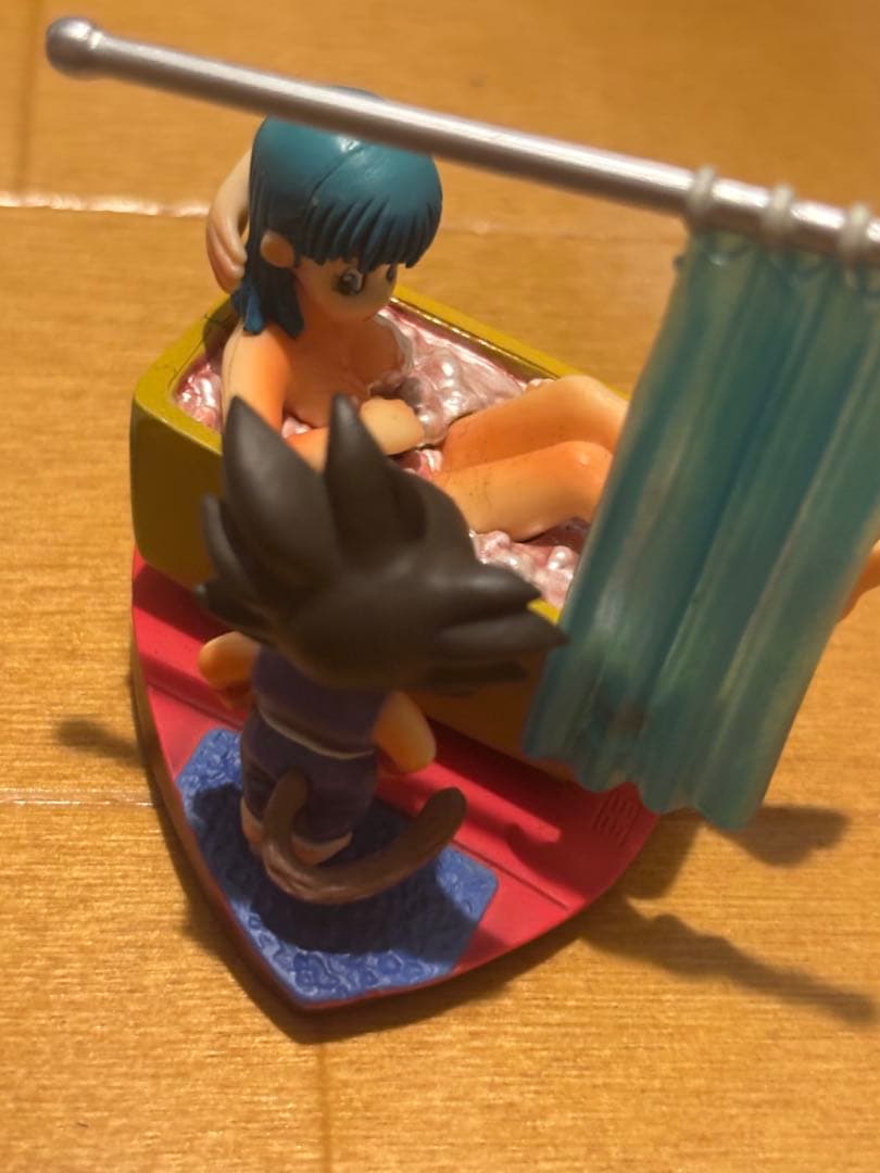 ドラゴンボールカプセル　まとめ売り クライシス編　孫悟空&ブルマ　風呂　牛乳
