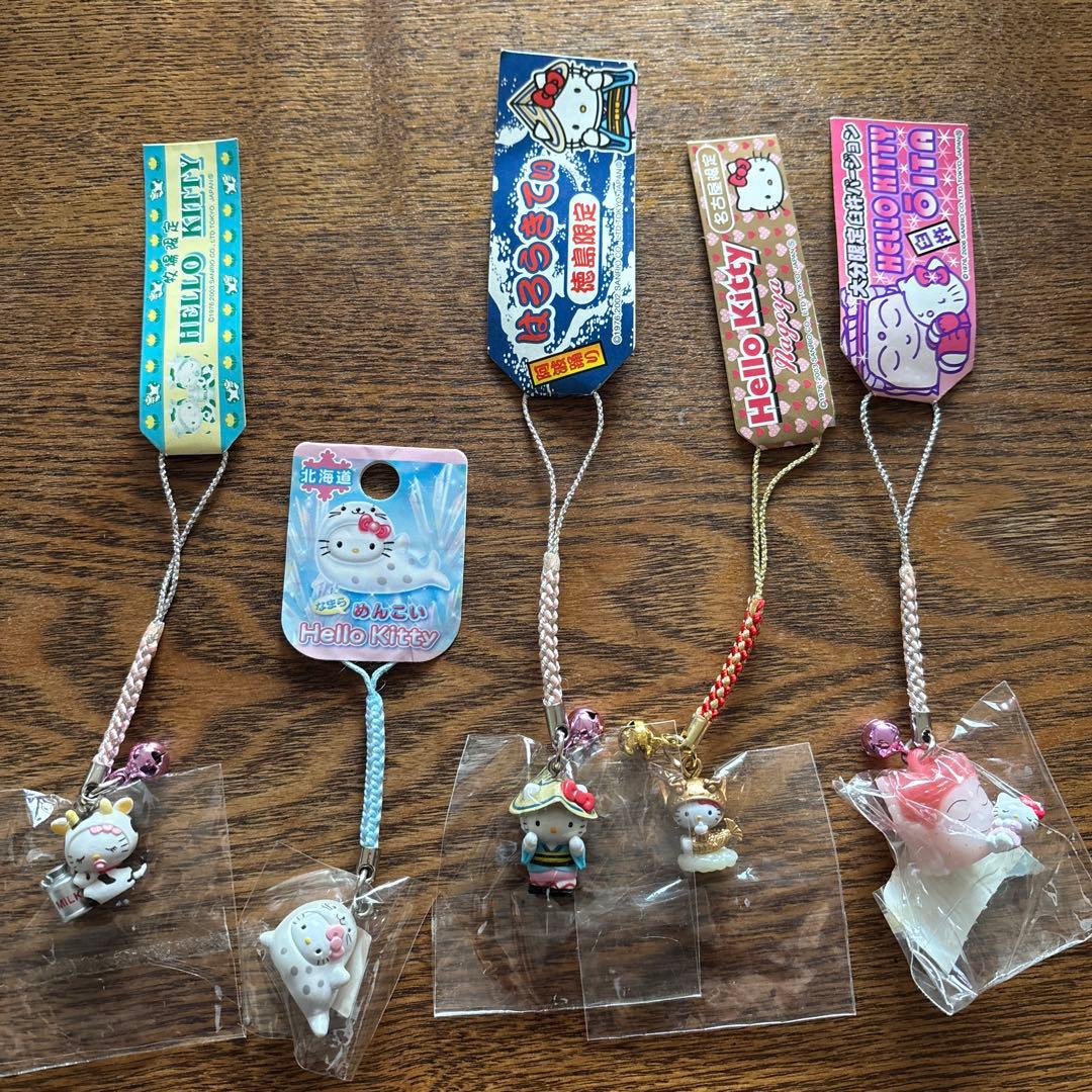 ご当地キティ ストラップ セット