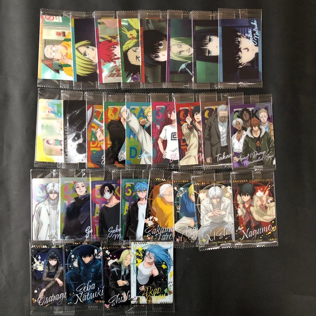SAKAMOTO DAYS 原作、アニメ1、2、ウエハースカード コンプリート