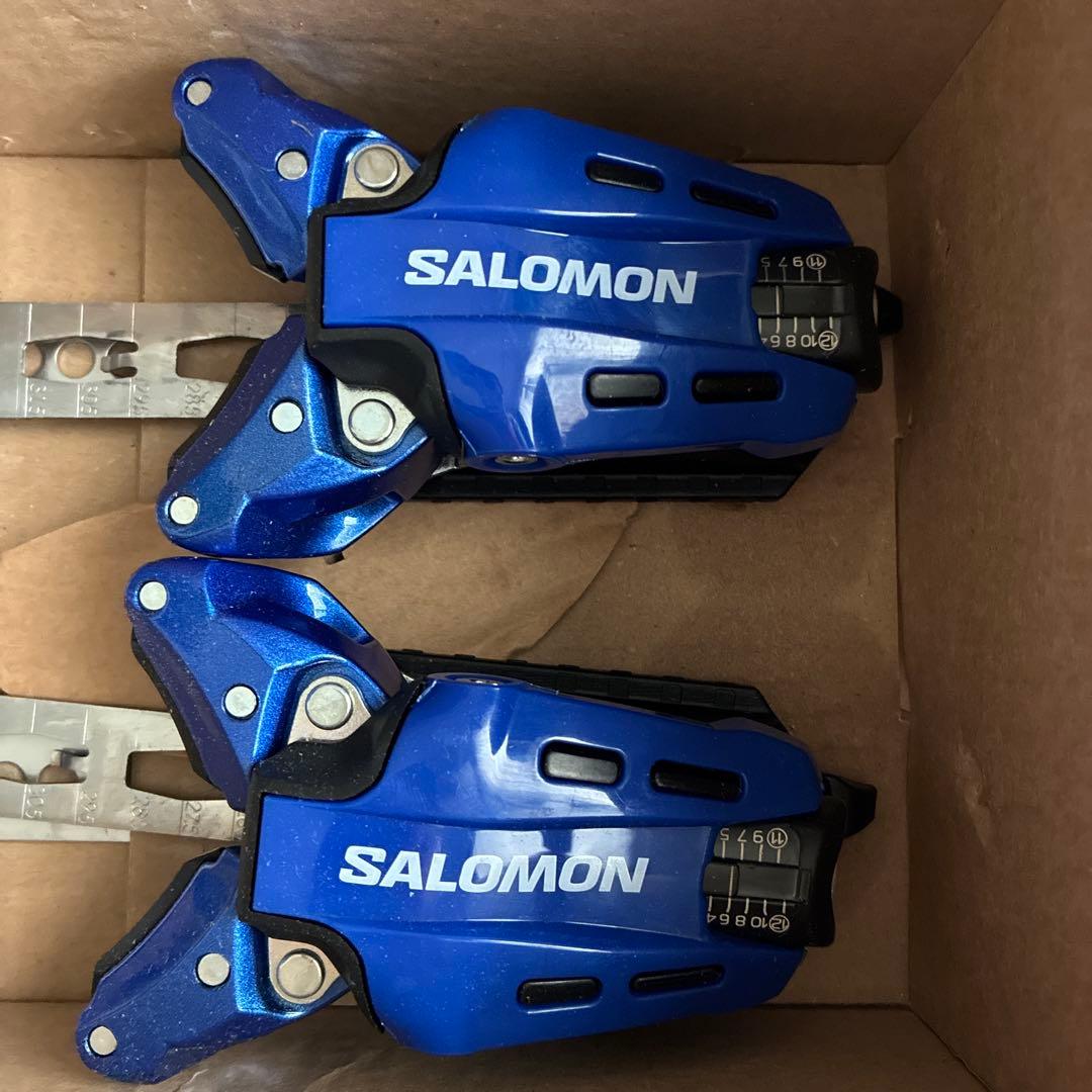 未使用 サロモン X12Lab X70 スキー ビンディング ブルー