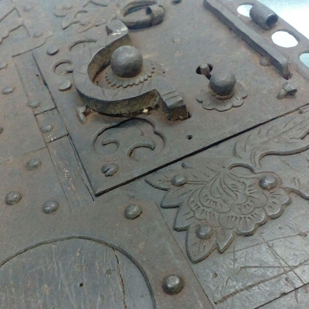 宇和島伊達家伊予國吉田藩３万石知行地藩内１８３３年天保四年記銘蔵出古船箪笥残骸品