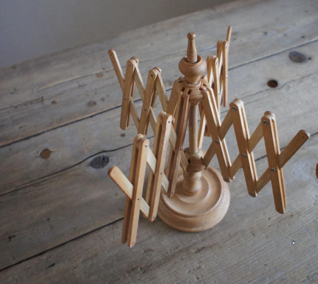 かせくり機　小型　ブロカント　天然生活　paris　蚤の市　古道具　アンティーク