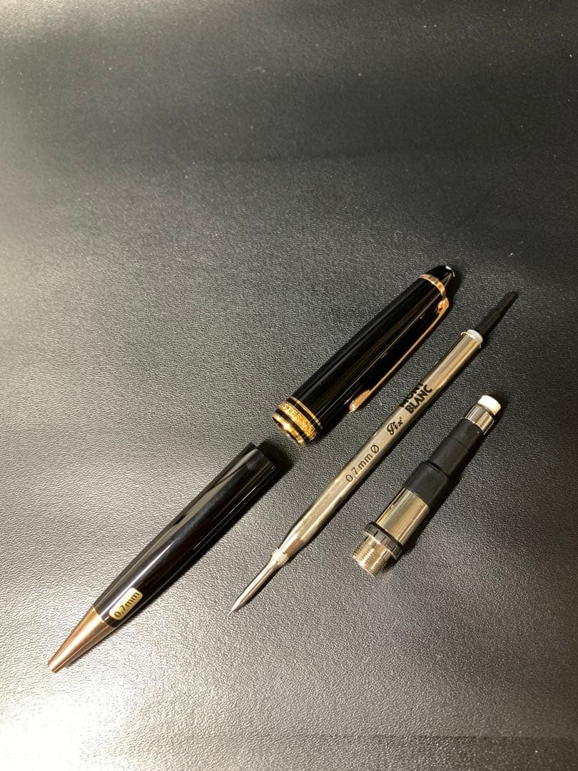 モンブラン ペンシル マイスターシュテュック 165 ブラック 0.7mm