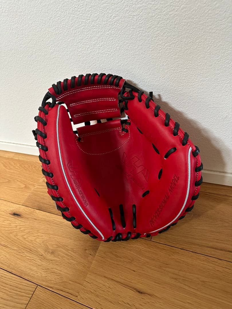 ハタケヤマ少年軟式用 キャッチャーミット　新品未使用 片付け済み