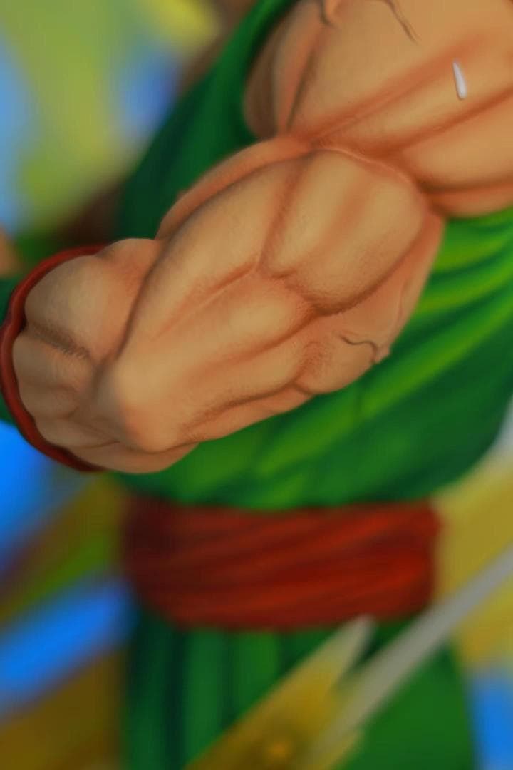 ドラゴンボール 天津飯 気功砲 ガレージキット フィギュア 1/6スケール