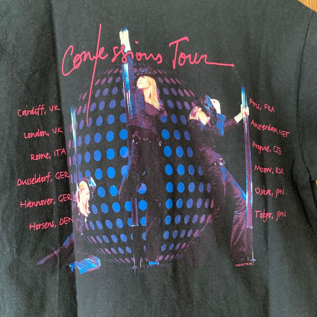 マドンナ　ライブ　ツアー　Tシャツ　試着のみ