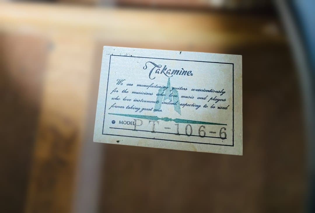ギター TAKAMINE PT106-6