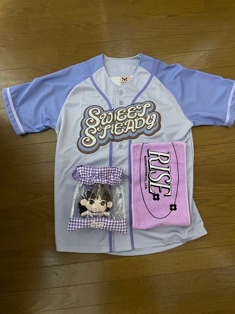 SWEET STEADY 推しユニ、推しタオル、かわぬい、かわぬいポーチ