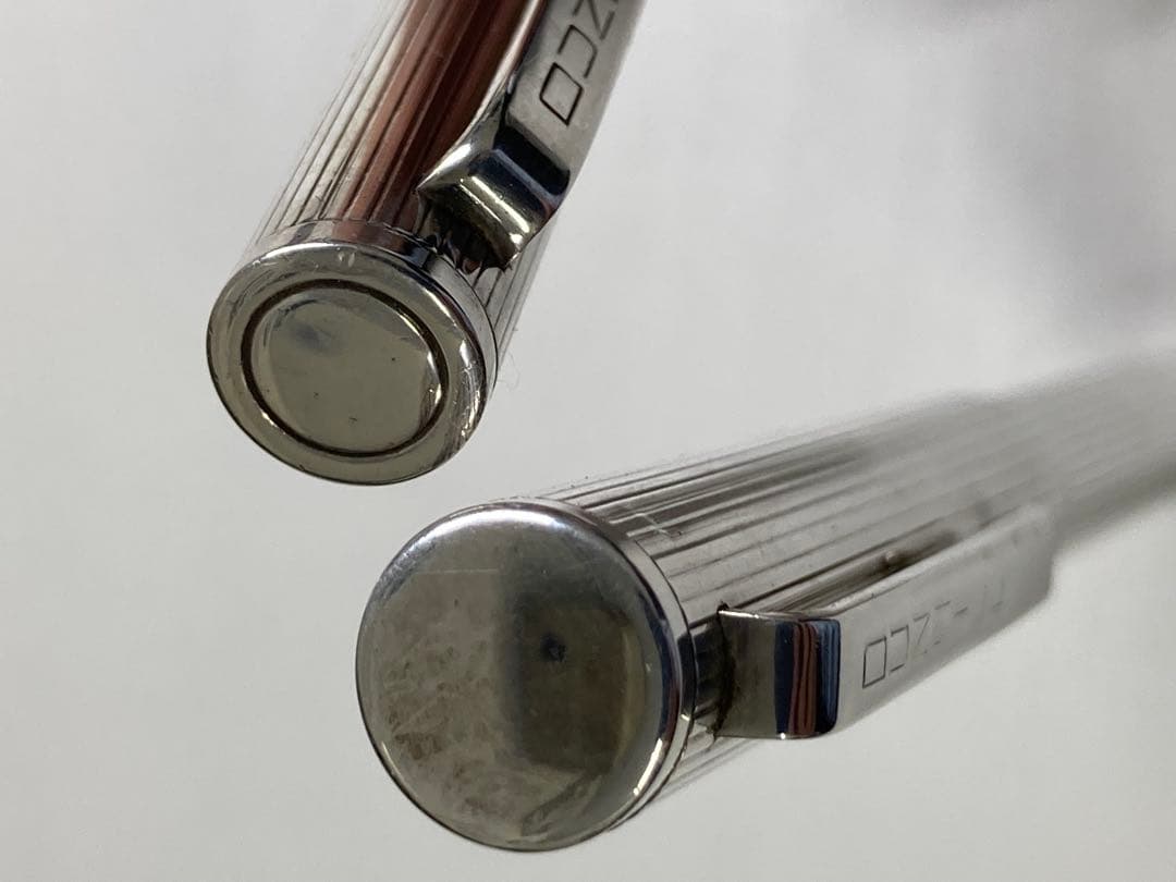 ダンヒル シルバー 万年筆 ボールペン セット ケース付き