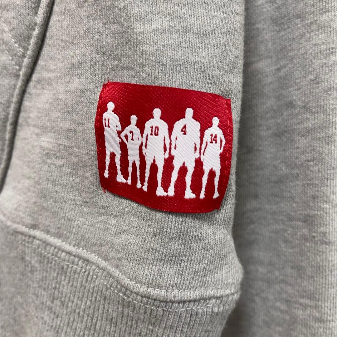 激レア 映画スラムダンク 公式限定パーカー ライトグレー フーディ フリーサイズ