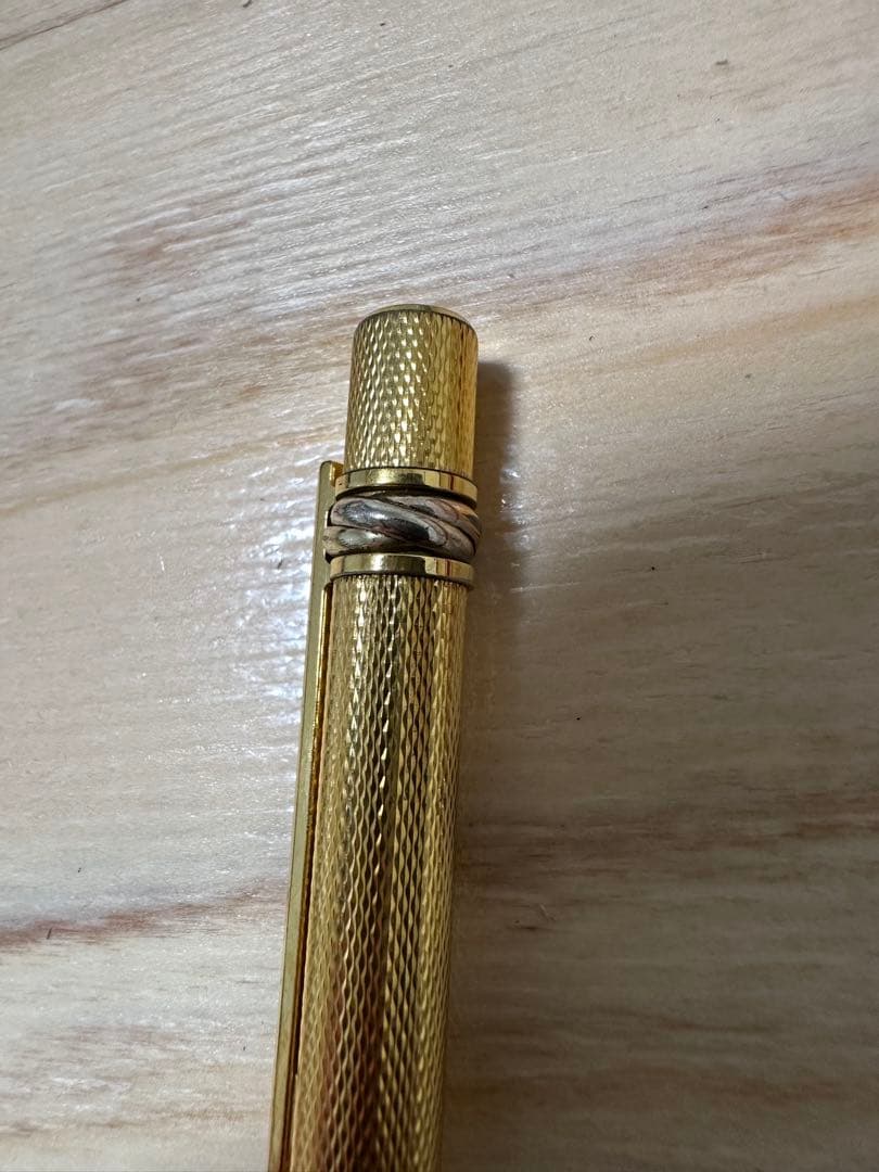 Cartier ゴールドメッシュボールペン