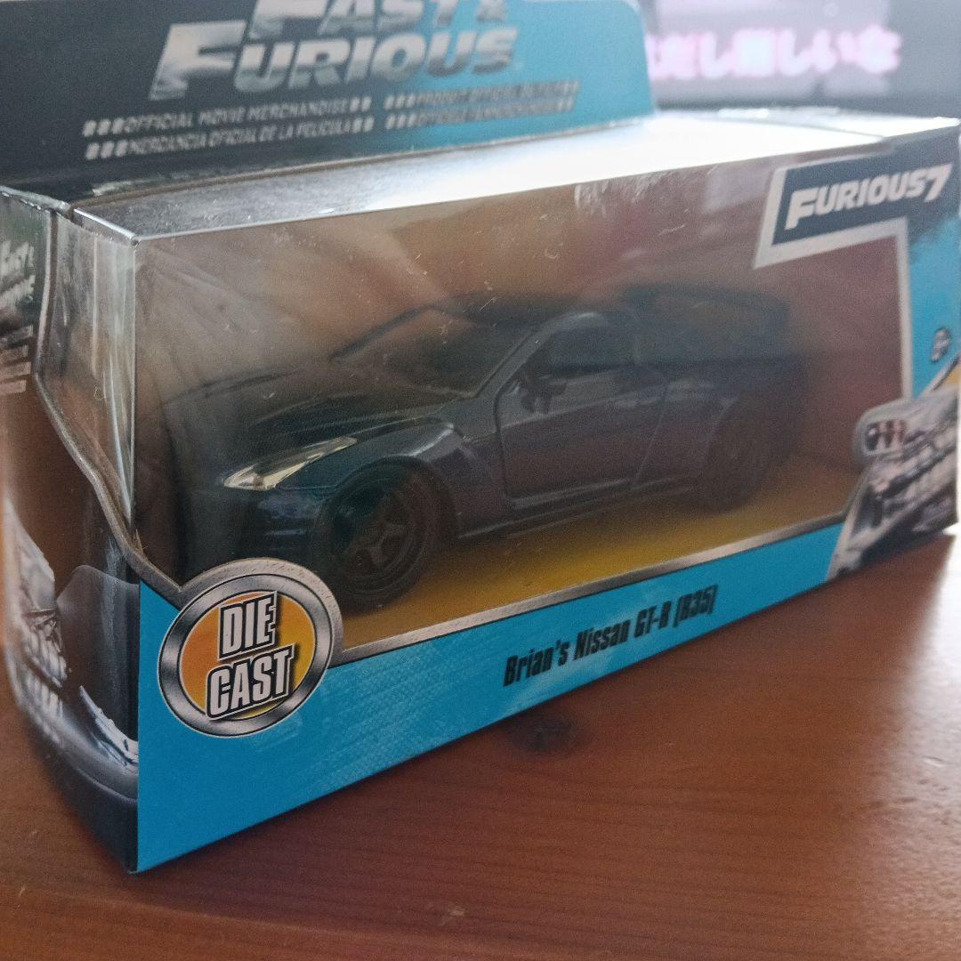 Furious7 35GT-R ミニカーブライアン