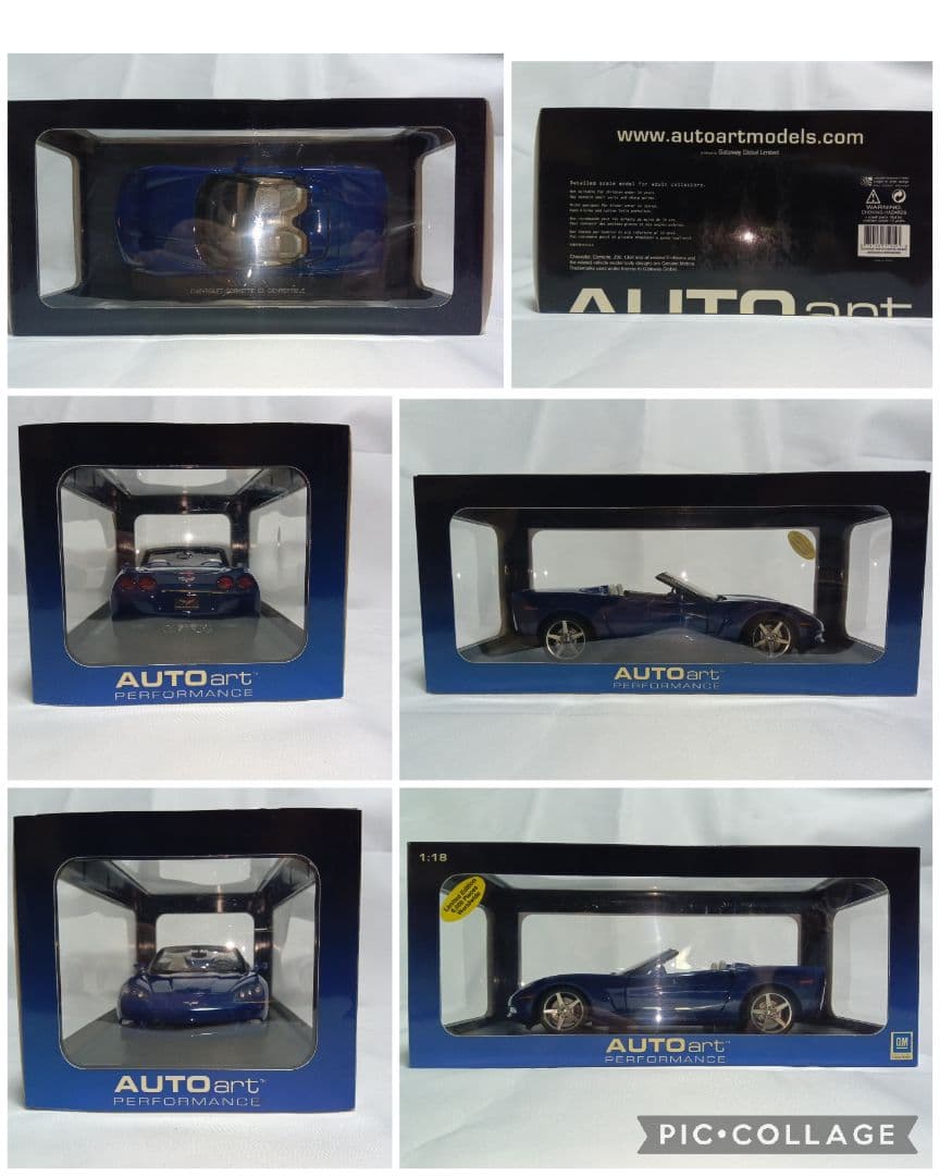 AUTOart 1/18 シボレー コルベット C6 コンバーチブル