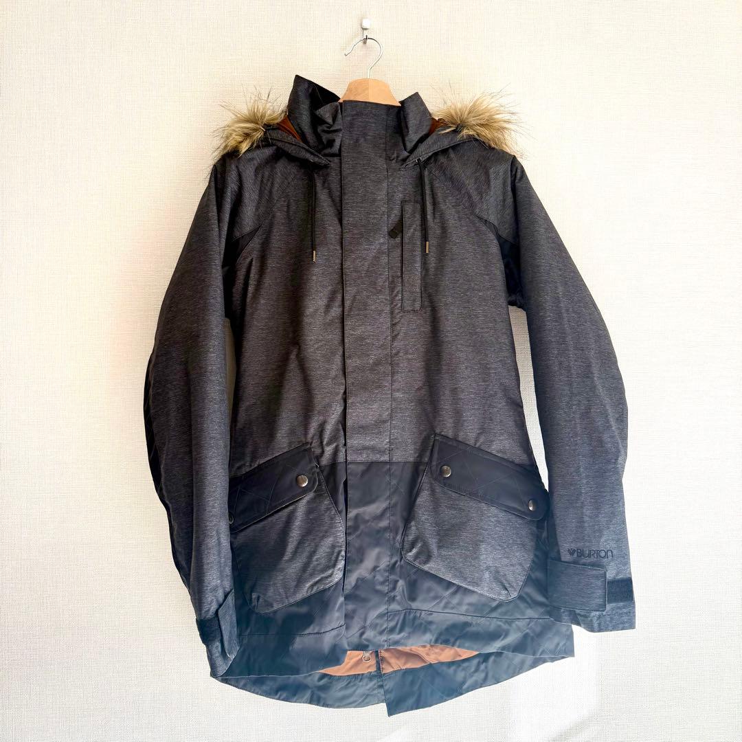 【美品】BURTON ホワイトコレクション スノボウェア ジャケット S